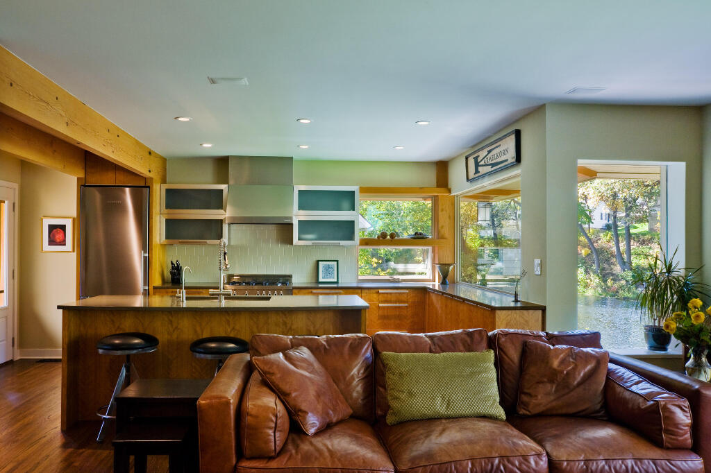 Aulik Design Build: Edina Ramber Livingroom After